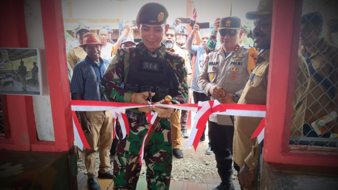 VIVA Militer: Pasukan Yonif Raider 514/SY  di Nduga, Papua.