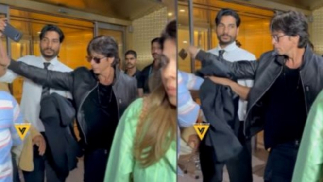 Viral video Shah Rukh Khan tepiskan tangan penggemar yang hendak berfoto