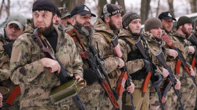 VIVA Militer: Pasukan muslim Chechnya di wilayah Ukraina