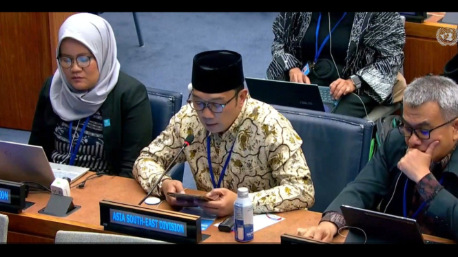Gubernur Jawa Barat Ridwan Kamil menjadi salah satu pembicara dalam UNGEGN 