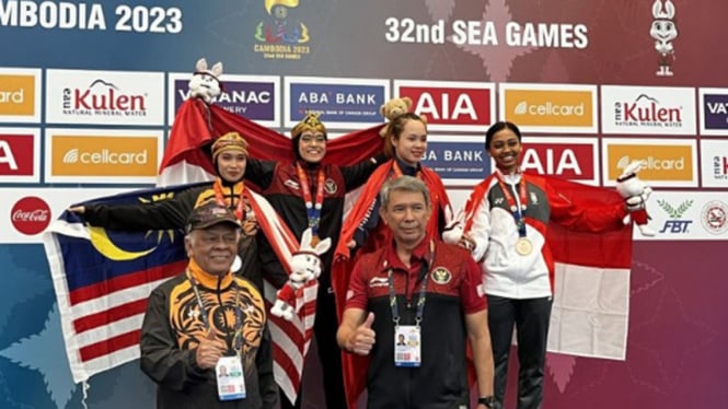 Atlet pencak silat di SEA Games 2023