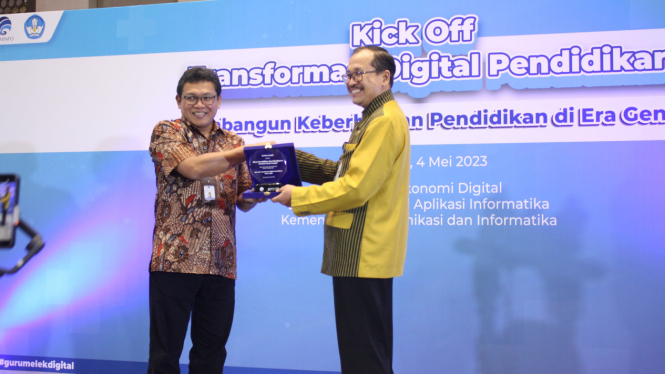 Kick Off Pelaksanaan Adopsi Teknologi Digital Sektor Pendidikan