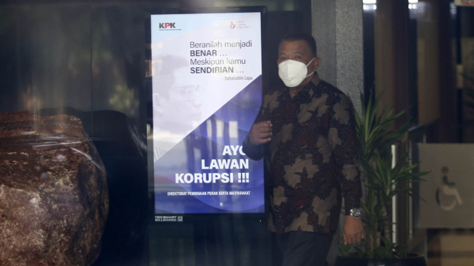 Bupati Bolaang Mongondow Utara Depri Pontoh diperiksa KPK