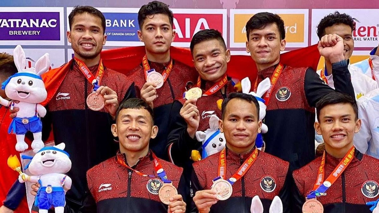 Foto Menyedihkan, Atlet Karate Indonesia Dicurangi Wasit di SEA Games 2023