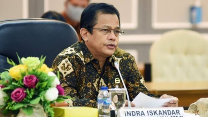 Sekjen DPR RI, Indra Iskandar