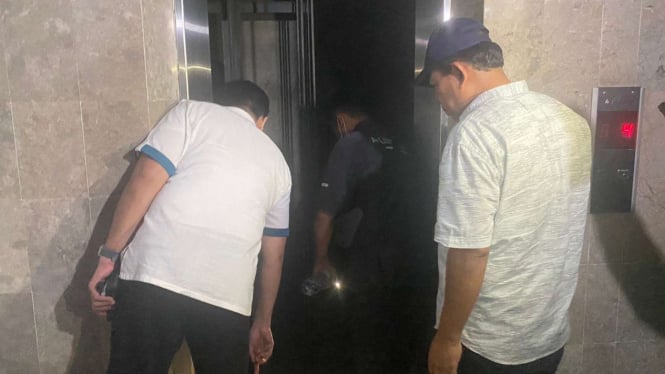 Lokasi teknisi lift terjepit di lift Gedung E Pemerintah Provinsi Jawa Tengah