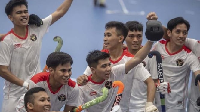 Timnas Hoki Indonesia raih emas SEA Games 2023