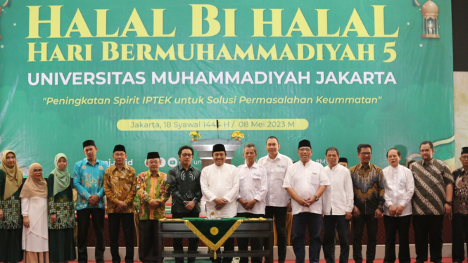 Universitas Muhammadyah Jakarta gelar halal bi halal