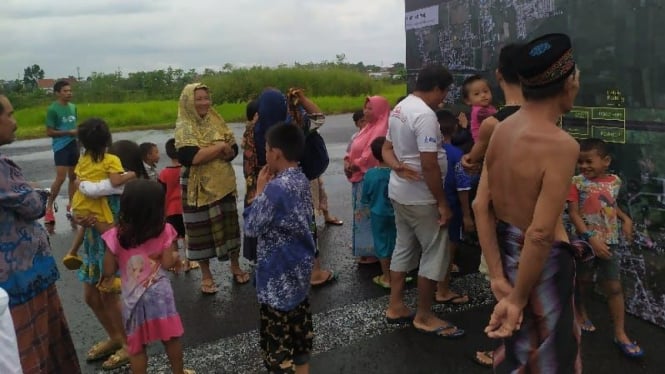 Warga Lingkungan Kebon Talo Jaya, Kelurahan Ampenan Utara, Mataram.