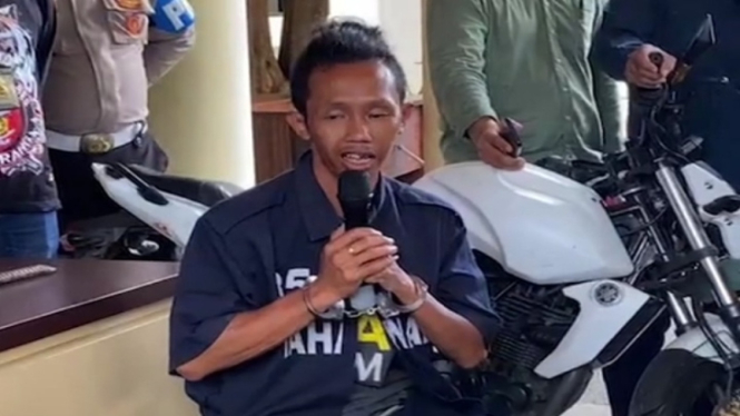 Husen, pelaku pembunuhan dan mutilasi bos air isi ulang di Semarang