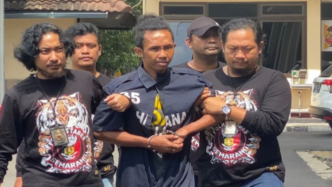 M Husen, pelaku pembunuhan dan mutilasi bos air isi ulang di Semarang 