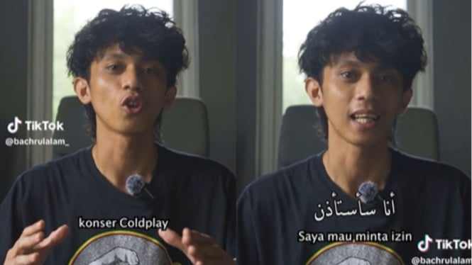 Pria Ini Bagikan Tips Agar Santri Diperbolehkan Nonton Konser Coldplay