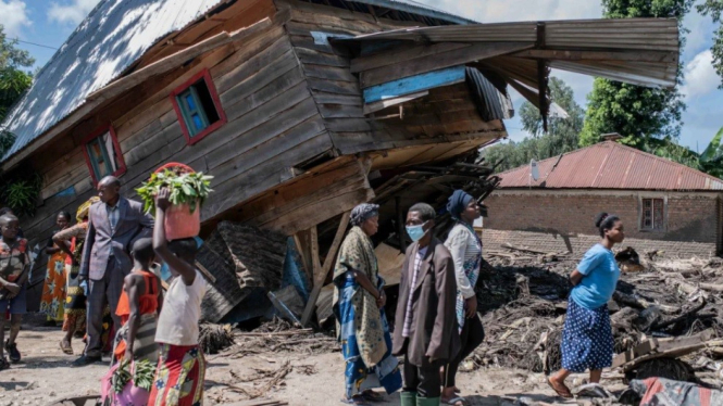 Bencana Longsor di Kongo