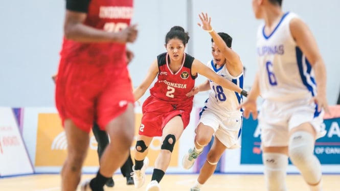 Timnas Basket Putri vs Filipina