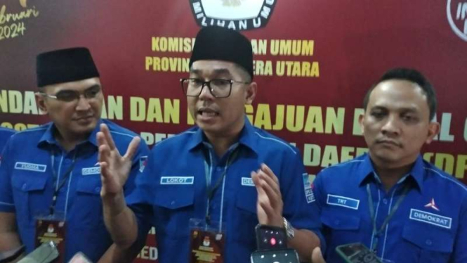 Ketua DPD Demokrat Sumut, Muhammad Lokot Nasution