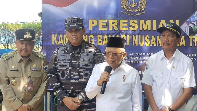 VIVA Militer: Wapres RI KH. Ma'ruf Amin Resmikan Kampung Bahari Nusantara