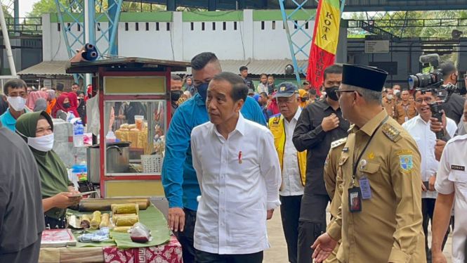 Presiden Jokowi di Jambi.