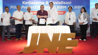 Anak Usaha PGN Bakal Konversi BBM ke BBG Kendaraan Operasional JNE