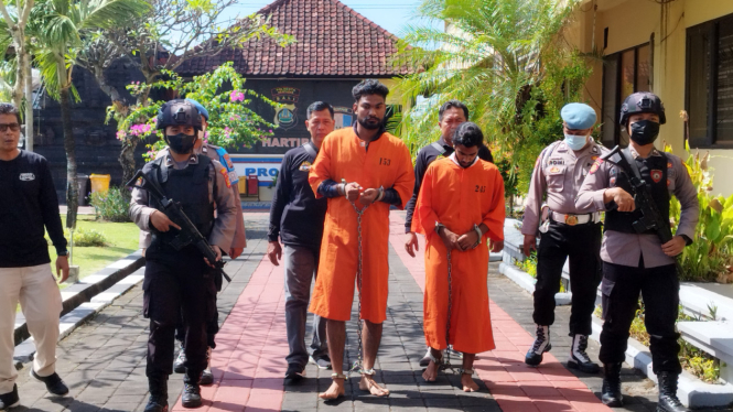 Polisi ungkap motif pembunuhan yang dilakukan oleh 2 WNA India di Bali 