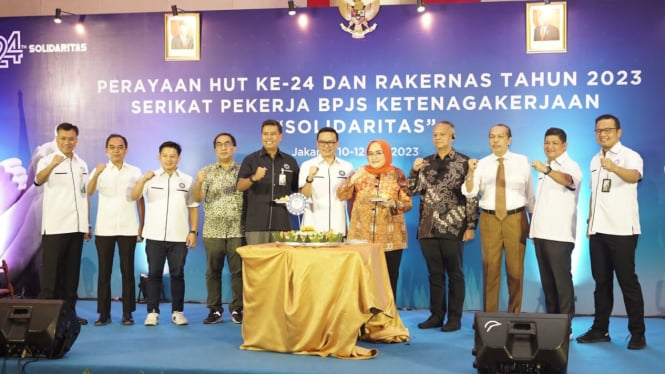 HUT dan Rakernas SP BPJS TK Tahun 2023, Kamis (11/5)