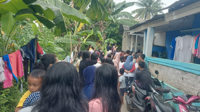 Lokasi penusukan lansia saat belanja sayur di Cipayung, Depok