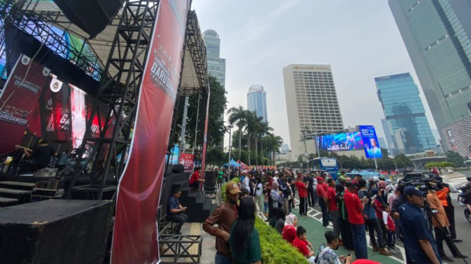 Semarak Parade Juara Timnas Indonesia U-22 di Jakarta