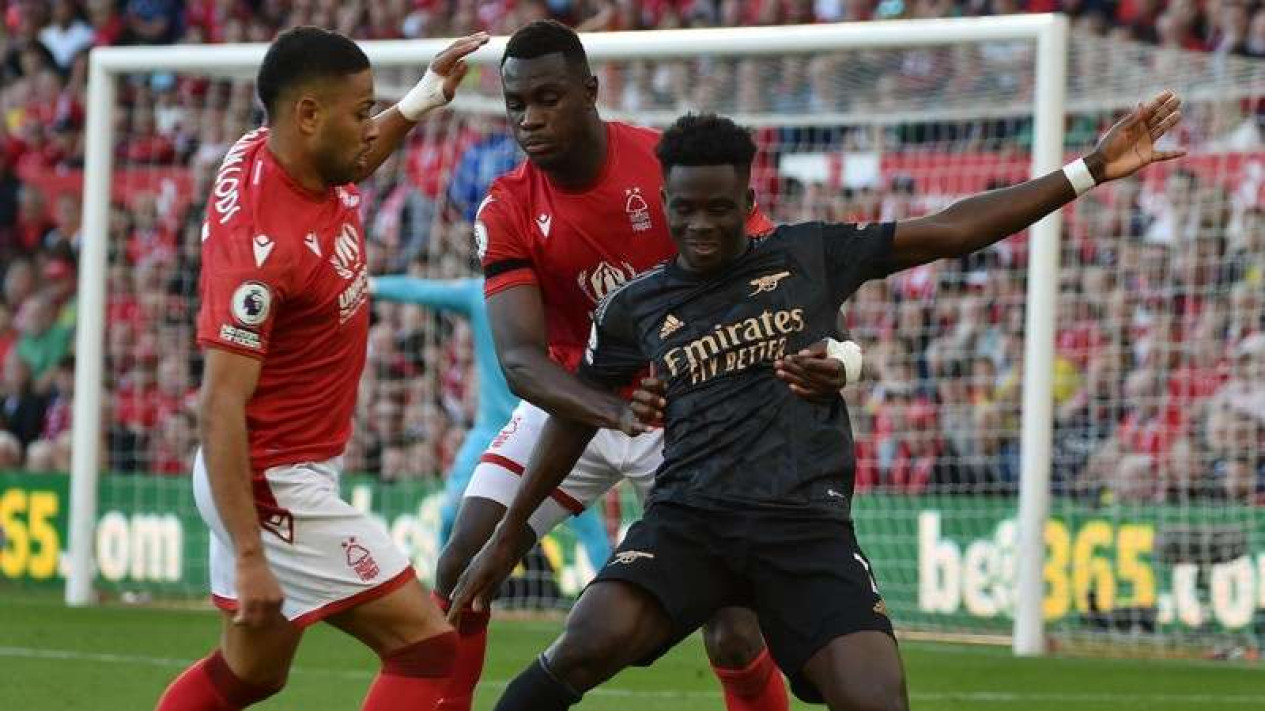 Duel Nottingham Forest vs Arsenal