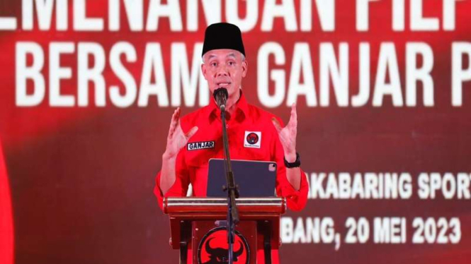 Bacapres PDIP Ganjar Pranowo