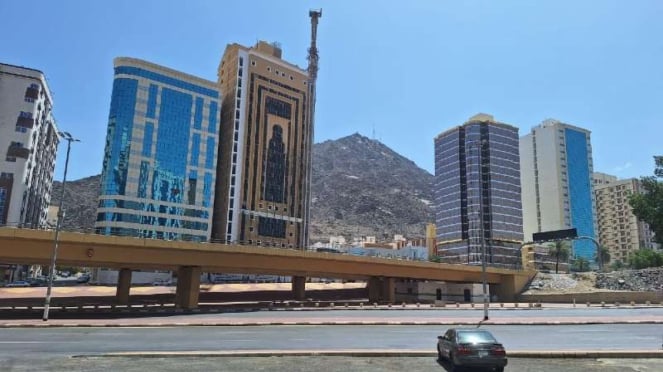 Clima cálido en la ciudad de Arabia Saudita