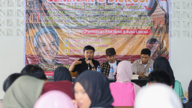 Diskusi Pemuda Mahasiswa Nusantara di Sumbar