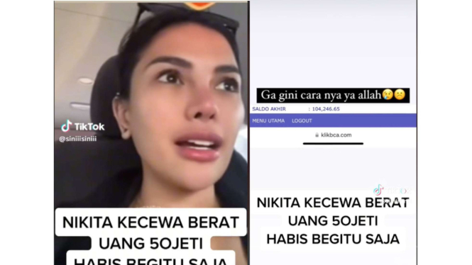 Nikita Mirzani Kaget Anaknya Lolly Habiskan Uang Rp 50 Juta 