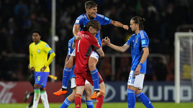 Italia vs Brasil di Piala Dunia U-20