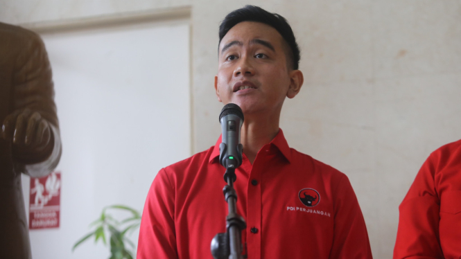 Wali Kota Solo Gibran Rakabuming Raka saat dipanggil pengurus DPP PDIP