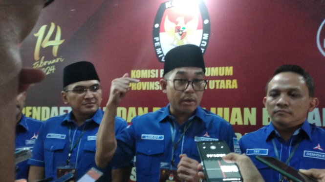 Ketua DPD Demokrat Sumut, M Lokot Nasution