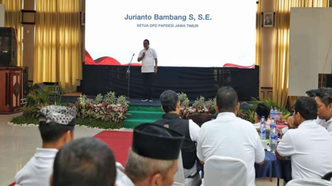 Ketua DPD PAPDESI Jatim Jurianto Bambang