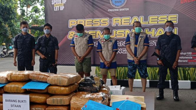 BNN Banten tangkap Pria Asal Aceh pembawa sabu