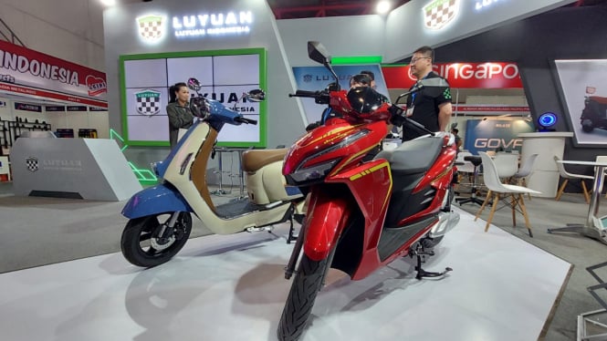 Pabrikan motor asal China, Luyuan, kerjasama dengan Davigo