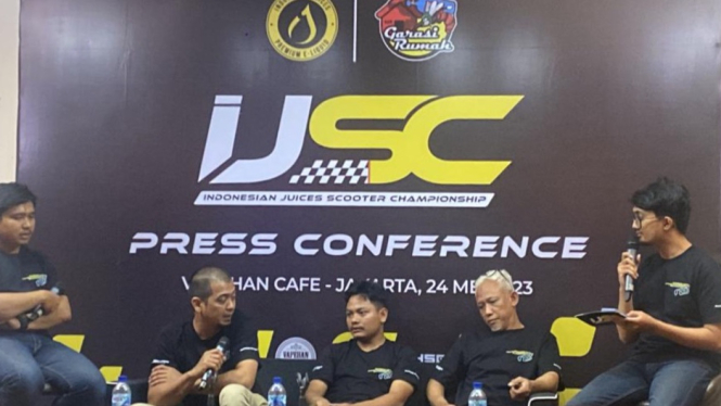 Jumpa Pers Indonesian Juices Scooter Championship (IJSC) 2023 