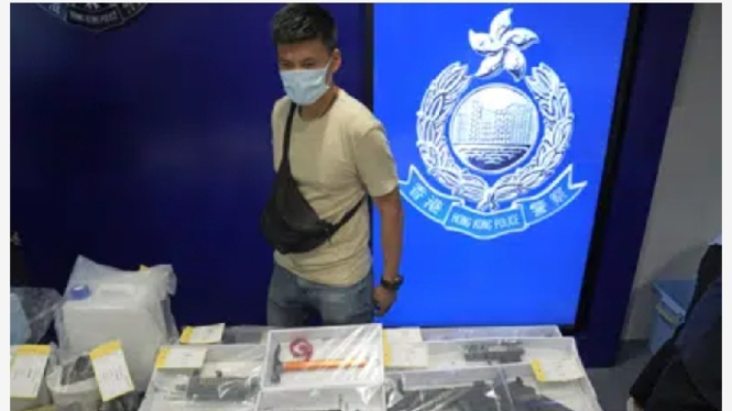 Penangkapan Teroris di Hong Kong