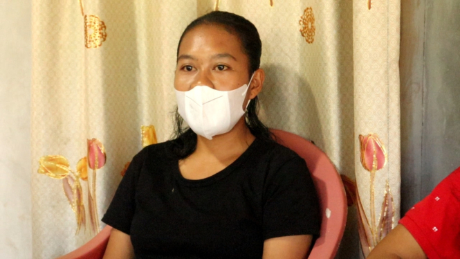 DL, asisten rumah tangga korban penganiayaan majikan di Bandar Lampung.