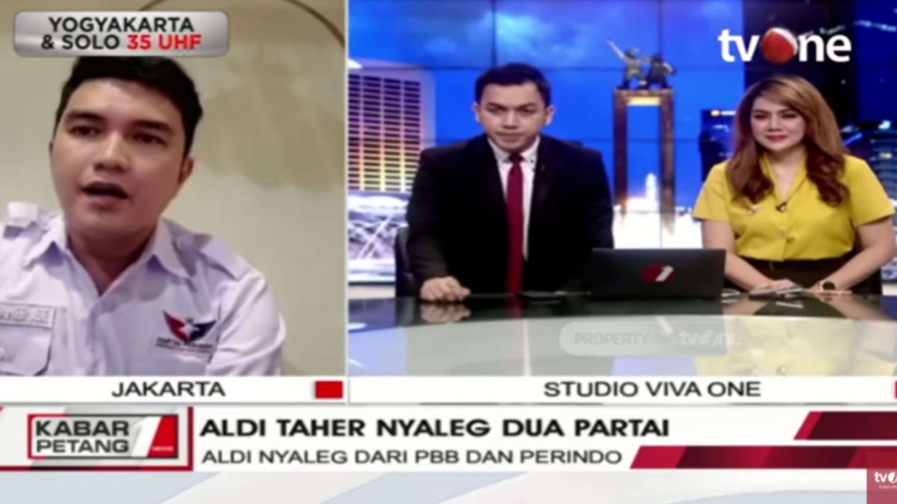 Foto Pengakuan Presenter TvOne Saat Wawancara Aldi Taher: Jawabannya ...