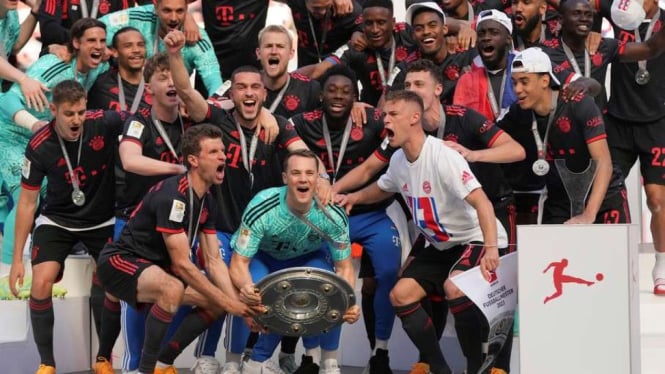 Bayern Munich memastikan gelar
