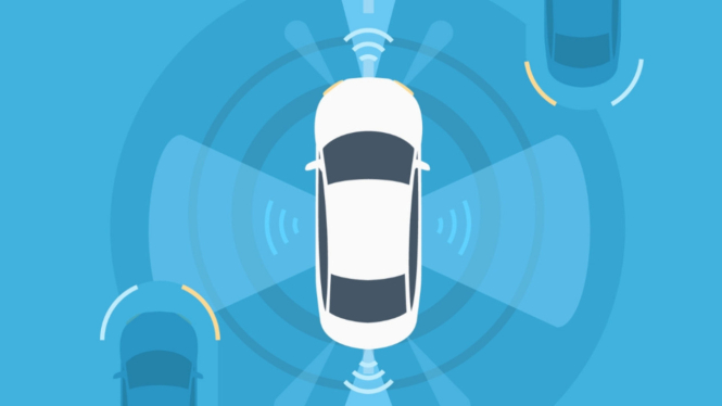 VIVA Otomotif: Ilustrasi ADAS / AI mobil