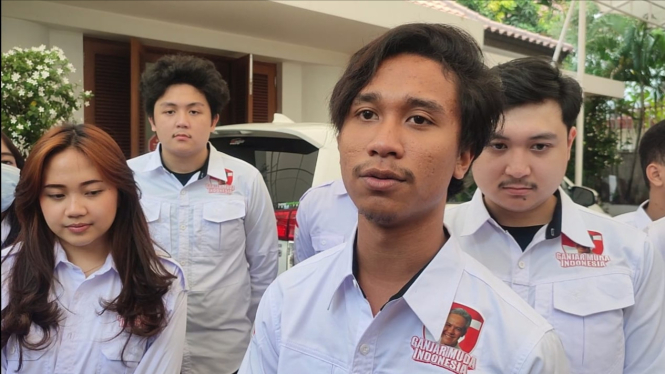 Ketua Umum Ganjar Muda Indonesia (GMI) Evan Lanell Wea