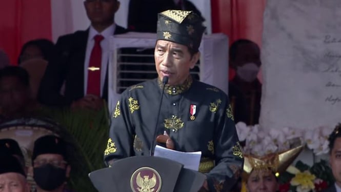 Presiden Jokowi Pimpin Upacara Peringatan Hari Lahir Pancasila