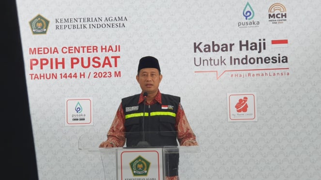 Portavoz del Comité Organizador Central del Hajj (PPIH), Ahmad Fauzin 