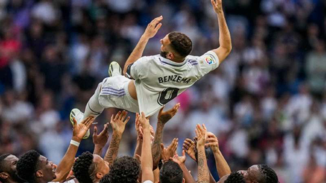 Striker Real Madrid, Karim Benzema