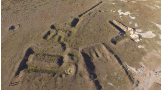 Bunker Eksperimen tentara Jepang di China.