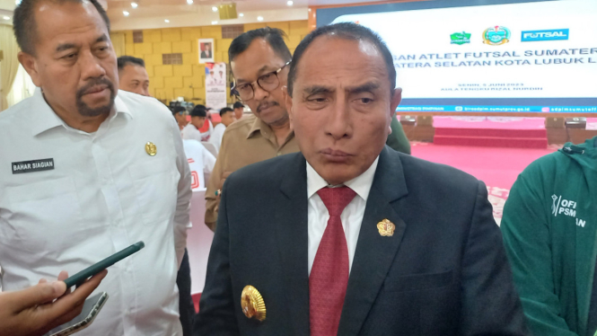 Gubernur Sumatera Utara Edy Rahmayadi.