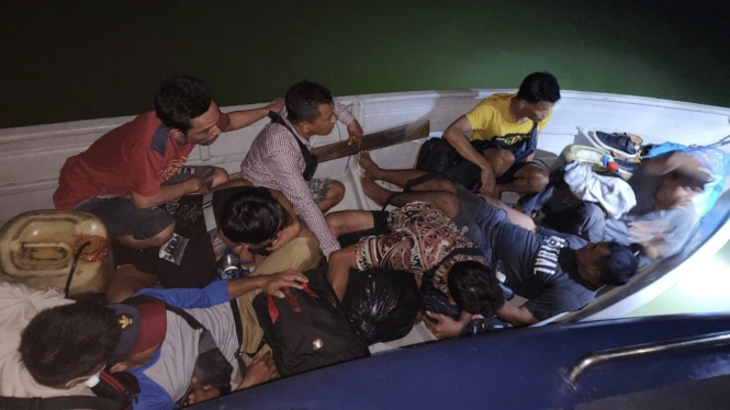 VIVA Militer: TNI AL gagalkan penyeludupan PMI Ilegal di perairan Batam